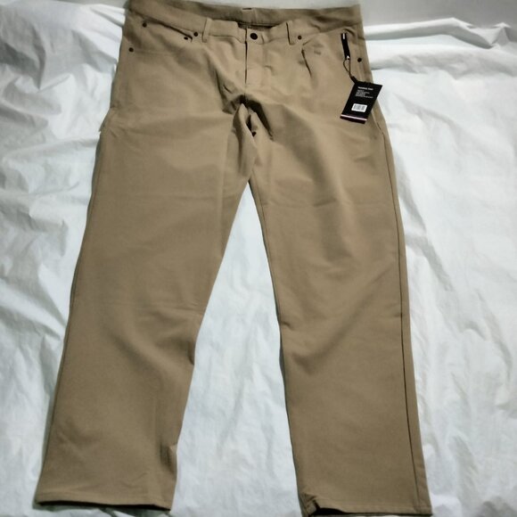 4 Four Laps Traverse Slim Stretch Golf Chino Pants Athletic Acorn 40x32 (42x31) - Picture 2 of 8